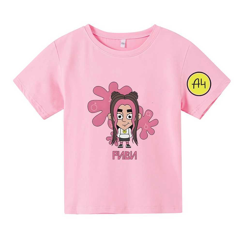 Cute 4 Print Childrens Tshirt a4 Cartoon Short sleeve T Shirt For Kids Summer Boy Clothes Casual Vest TeesT250306