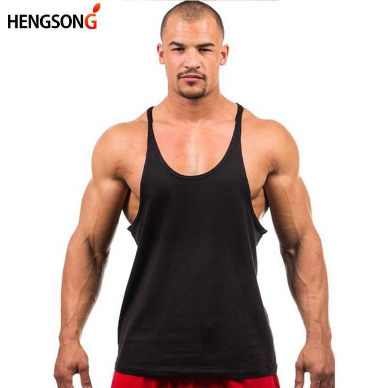 Bodybuilding Brand Tank Top Men Stringer Tank Top Fitness Singlet Sleeveless Shirt Workout Man Undershirt ClothingT250318