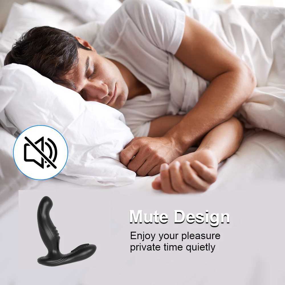 Male prostate massager swinging anal vibrator for male application control swinging hip plug around Scrotum stimulator for couples sex toysXJ250306