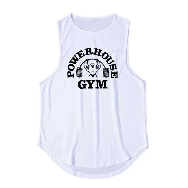 Mens Singlets Top for Fitness Gym T-shirts Suspenders Man Bodybuilding Shirt Vests Stringer Sleeveless Sweatshirt Clothing VestT250318