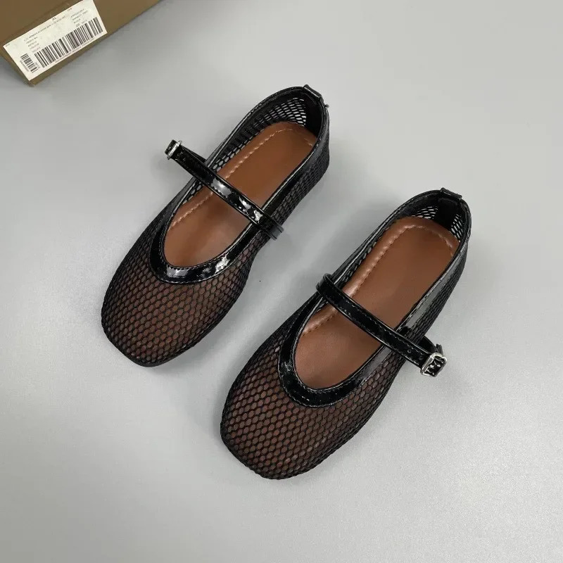 Girls Shoes Summer Toddler Kids Fashion Princess Mary Jane Dress Party Ballet Flats Children Brand Breathable Sandals Soft Sole 250225