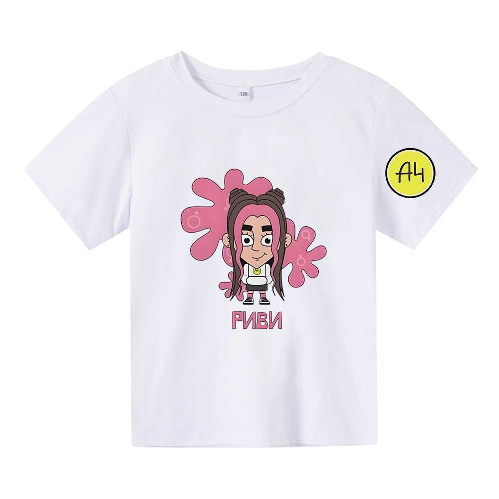 Cute 4 Print Childrens Tshirt a4 Cartoon Short sleeve T Shirt For Kids Summer Boy Clothes Casual Vest TeesT250306