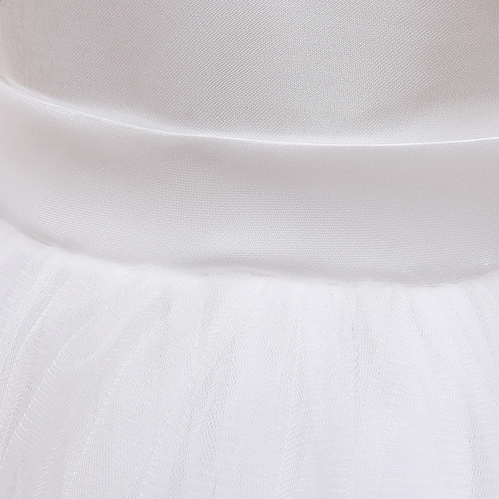 Years Wedding Princess Dress For Girls Kid Vestidos Birthday One Year Dress Party Baptism Bow Clothes Christmas Costume 0-2Y 250305