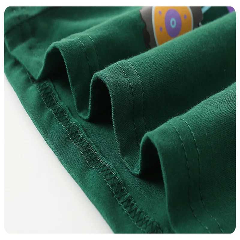 Jumping Meters New Summer Cars Tshirts For Boys Girls Fashion Clothes Print Hot Selling Cotton Baby Tees Tops ChildrensT250306