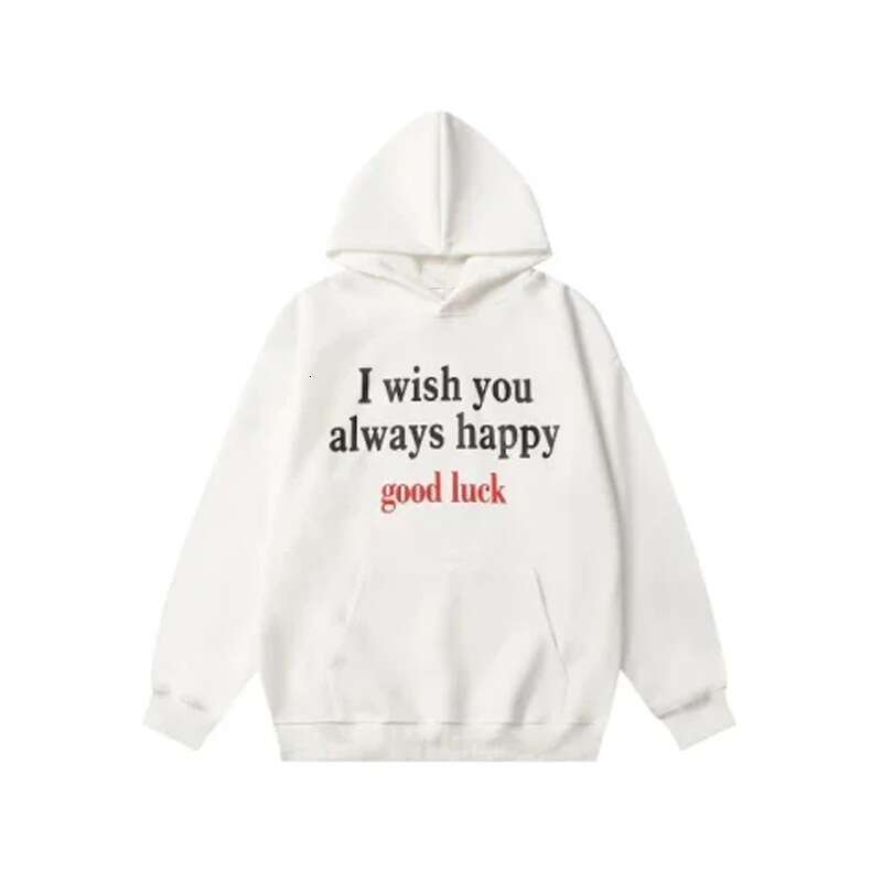 American letter hooded sweatshirt print unisex lazy hip-hop loose top