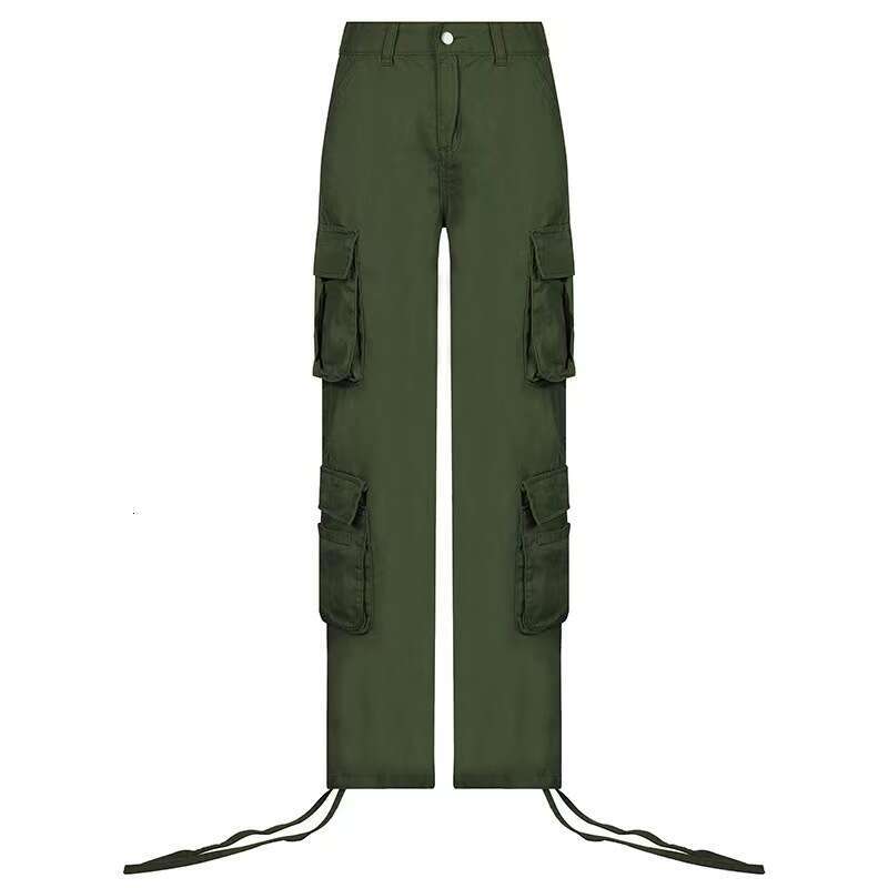 European and American women's street hip-hop style low waist fashion workwear denim casual pants 2025 temperament versatile new trend clothing in