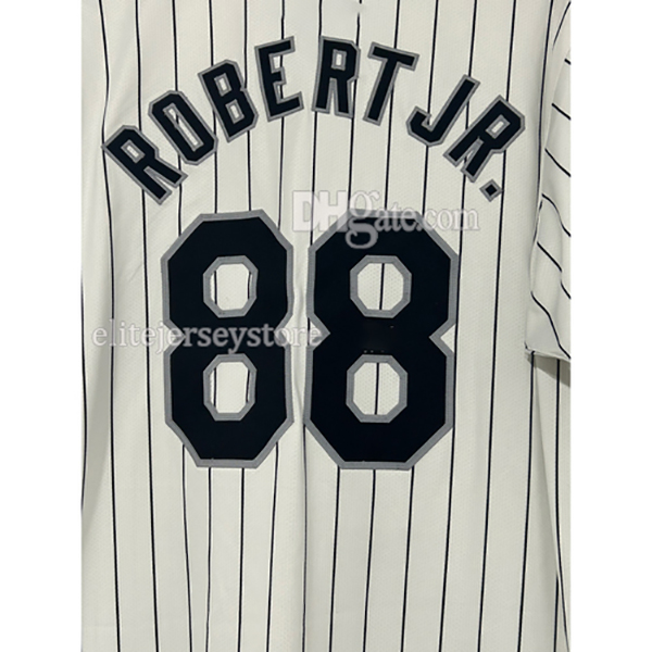Personalized Custom Baseball Jersey Luis Robert Jr. Fletcher Taylor Vaughn Montgomery Perez Embroidered Letter Number Design Polyester