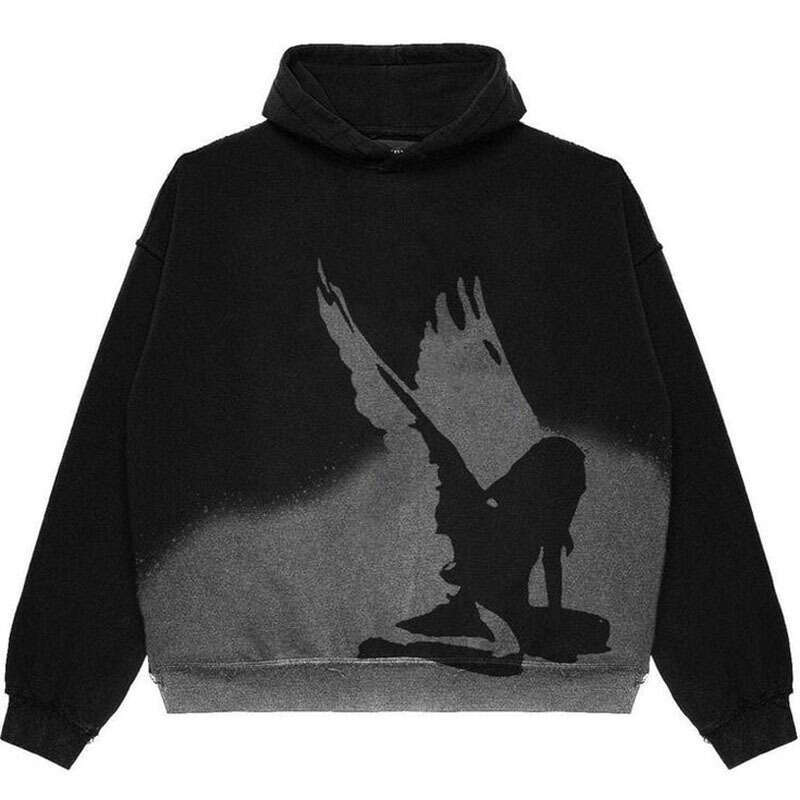 American fashion unisex autumn/winter new item loose oversized luxury lazy style black