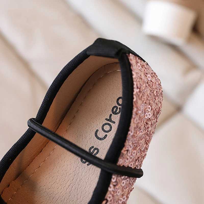 Bow-knot Girls Shoes Kids Shoes Dance Party Baby Shoes Casual Flats Children Footwear 1-6 Years Toddlers Infants Fashion AutumnT250306