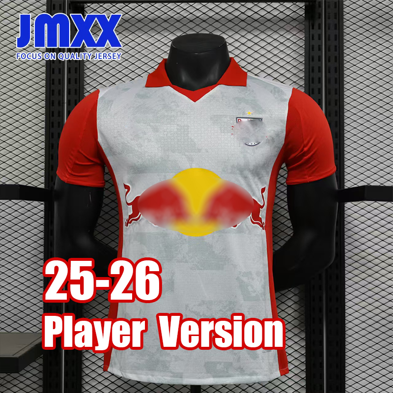 JMXX 25 26 RB Salzburg Soccer Jerseys Home Away Third Pre Match Training GK Goalkeeper Mens Uniforms Jersey Football Shirt 2025 2026 Player Version
