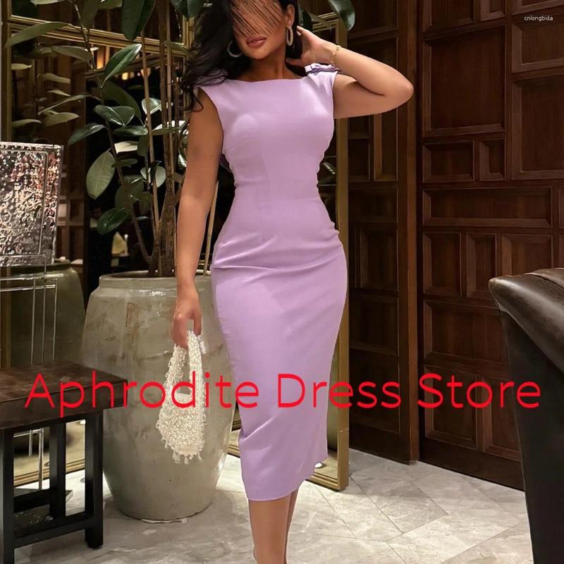 Party Dresses Customized Temperament 3D Bow Evening Dress High Quality Crew Neck Sleeveless Bespoke Ocn Gowns Saudi Arabia 2025