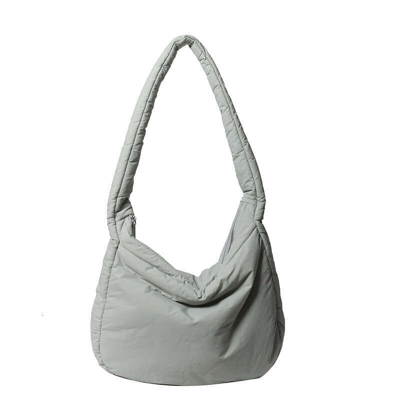 Solid Color Nylon Women's New Korean Version Simple Large Capacity Shoulder Versatile Casual Crossbody Bag
