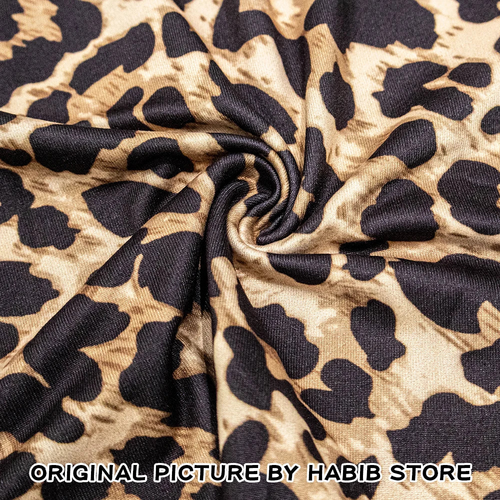 High Waist Leopard Print Flare Leggings Pants Korea Style Summer Autumn Women Fashion Sexy Bodycon Trousers Club Slim 250306