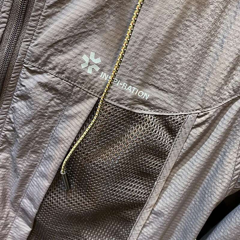 Summer Ultra-Thin Soft Ice Silk Sun Clothing Men2024new UV Protection Outdoor Fishing Hooded Climbing Jacket