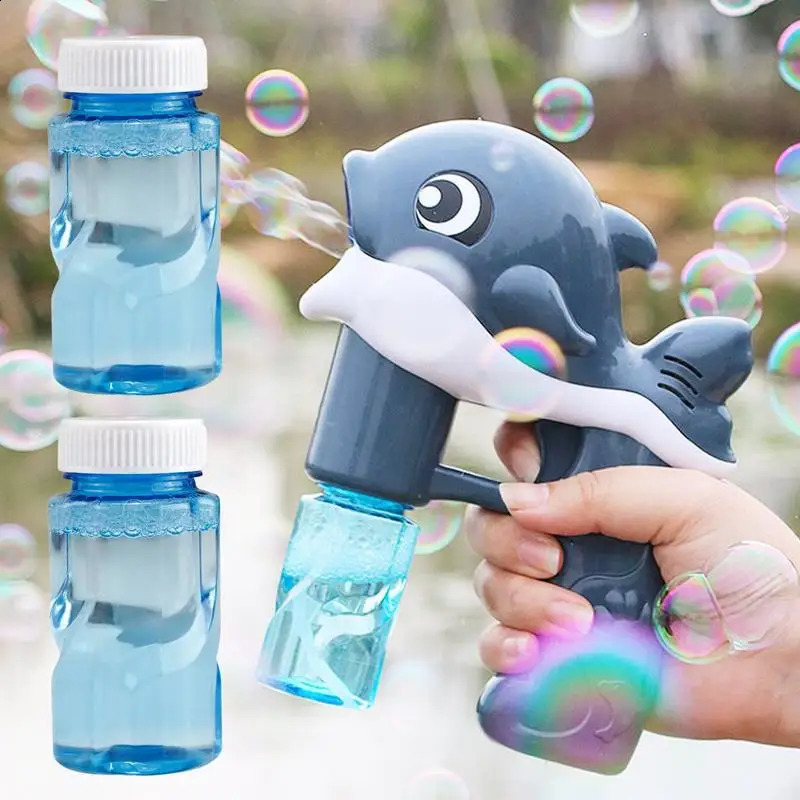 2 Pieces Bubble Solution Refill Of 50ml Refills For Summer Game Toy Solutions Guns Makers 250227