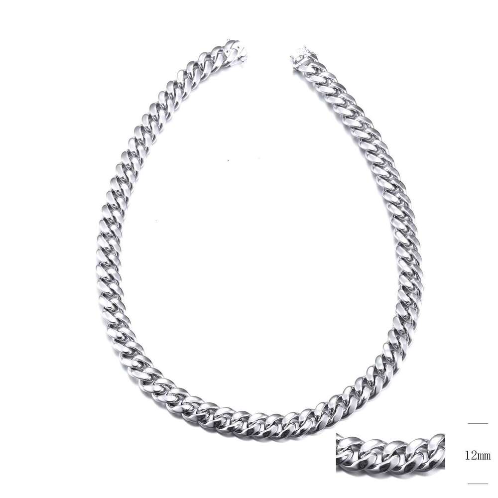 Custom-made hip-hop jewelry necklace 12MM