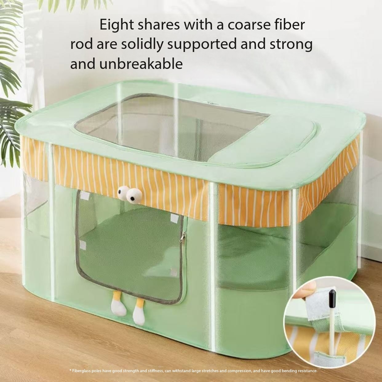 Cat delivery room, cage, rectangular enclosed breeding cat nest, folding fence, indoor household tent