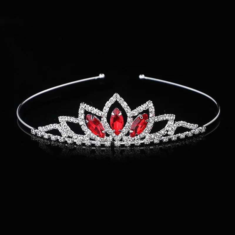 AINAMEISI Crystal Crown band Children Girl Princess Crown dress Wedding Hair Accessories Party Gifts X250306