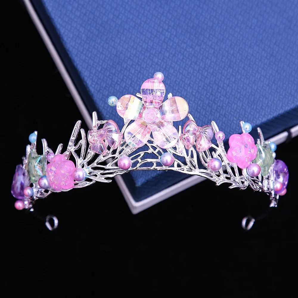 KMVEXO Mermaid Crown Halloween Ocean Style Costume Seashell Starfish Hair Accessories for Wen Girls Birthday Party Tiaras X250306