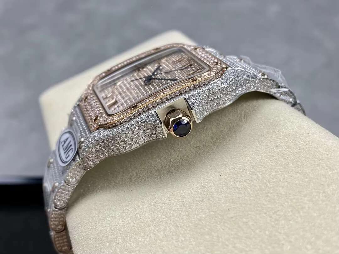 Design nical VVS Moissanite Zircon Watch