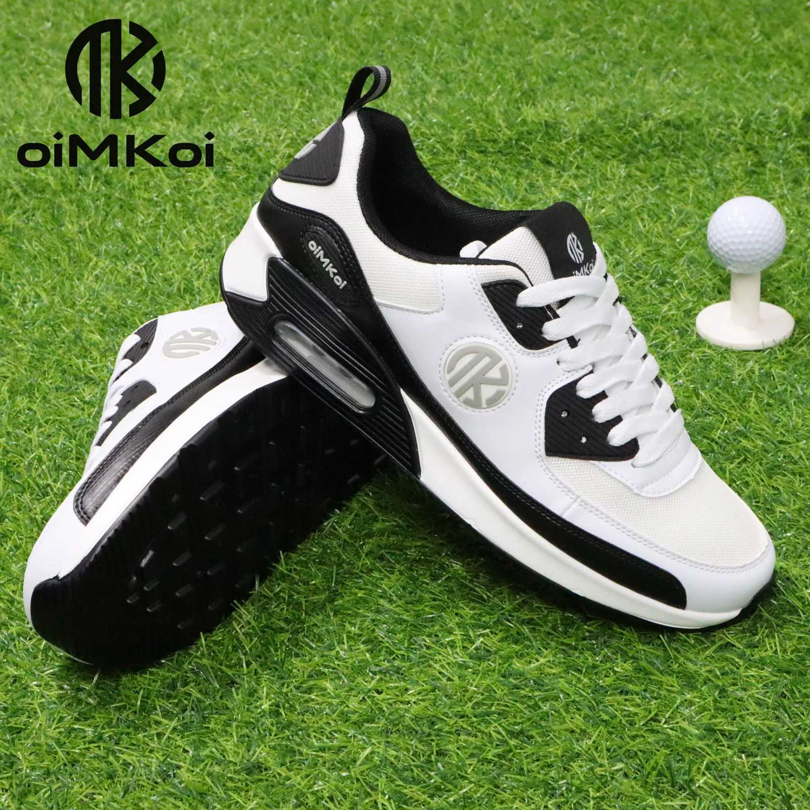 OIOI New Mens Golf Shoes Soft and Cfortable Non-slip Outdoor Golf Training Shoes Z250306