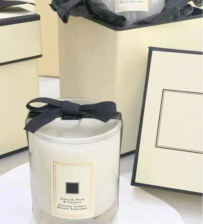 Incense Brand English Pear Orange Blossom Women Solid Lasting Fragrance Good Smell less Scented Candles Perfume