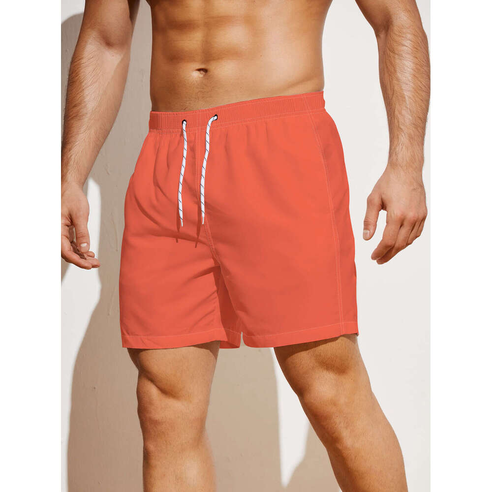 Five point swimming Hawaiian quick drying surfing men's beach pants, manufacturer wholesale, 2025 new style, chic and elegant clothing
