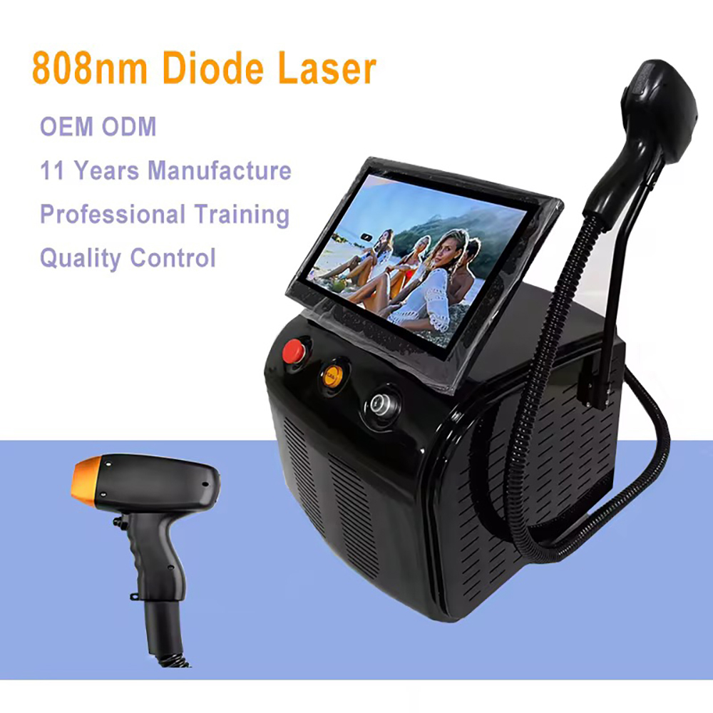 Newest 3 Waves Titanium Ice Laser Machine for Epilation 755 808 1064 Diode Laser Hair Removal Machine