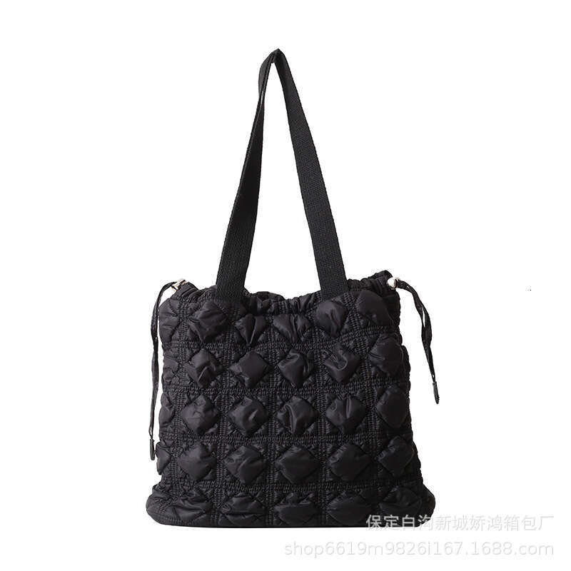 New Korean Fashion Cloud Linggetote Underarm Down Shopping Large Capacity Commuter One Shoulder Women's Bag