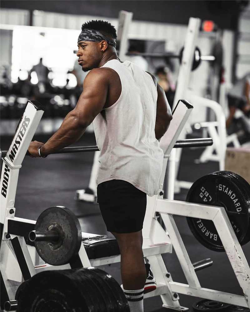 New Fitness Summer Fashion Musculation Workout Casual Mesh Tank Top Men Clothing Bodybuilding Sleeveless Shirt Quick Dry VestT250318