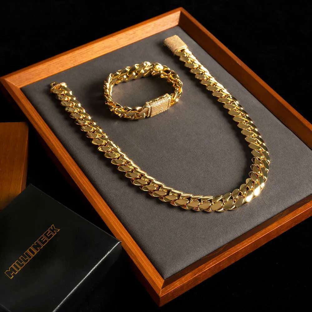 Wholesale Choker Custom k Gold 20mm Miami Cuban Chain Necklace