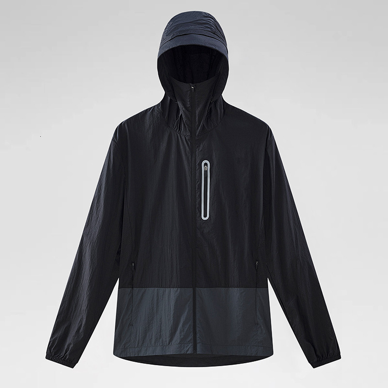 Mountain light thin sun protection clothing men women outdoor, UV resistant, and sunscreen in summer, with a cold feeling hooded jacket for cycling tr