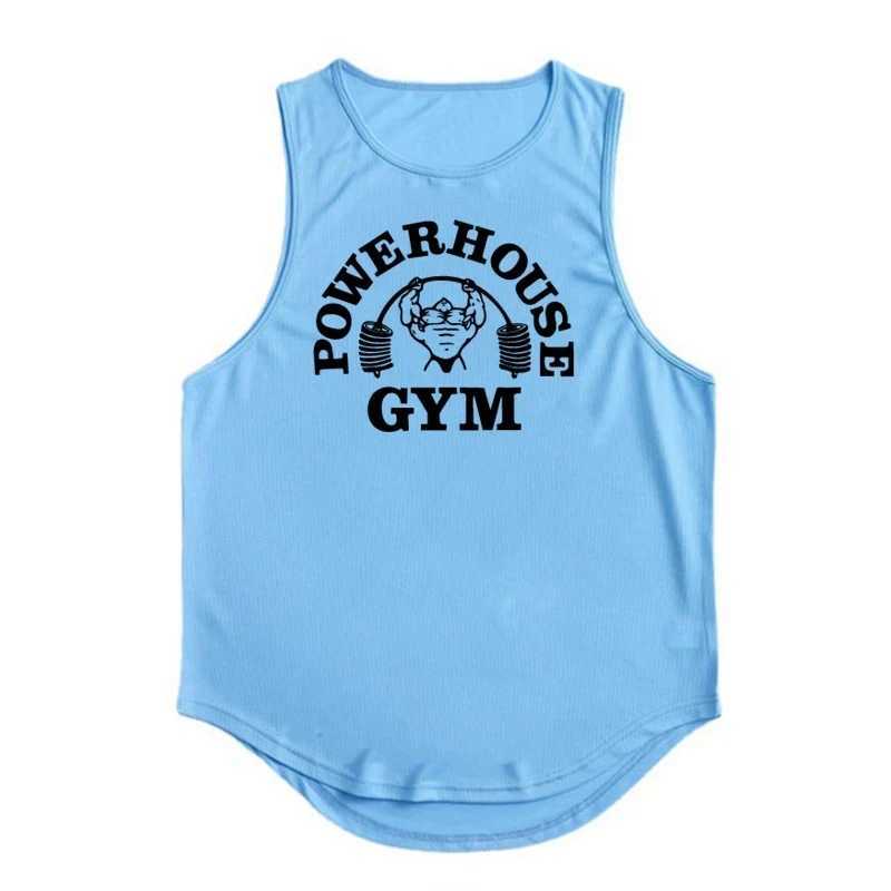 Mens Singlets Top for Fitness Gym T-shirts Suspenders Man Bodybuilding Shirt Vests Stringer Sleeveless Sweatshirt Clothing VestT250318
