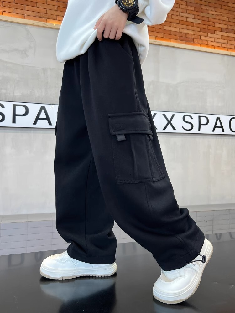 Ddmyshoesvip Boys Pants For Spring Autumn New Style Red And Handsome Children S Clothing Casual Sports Work Pants Big Boys Autumn Clothing