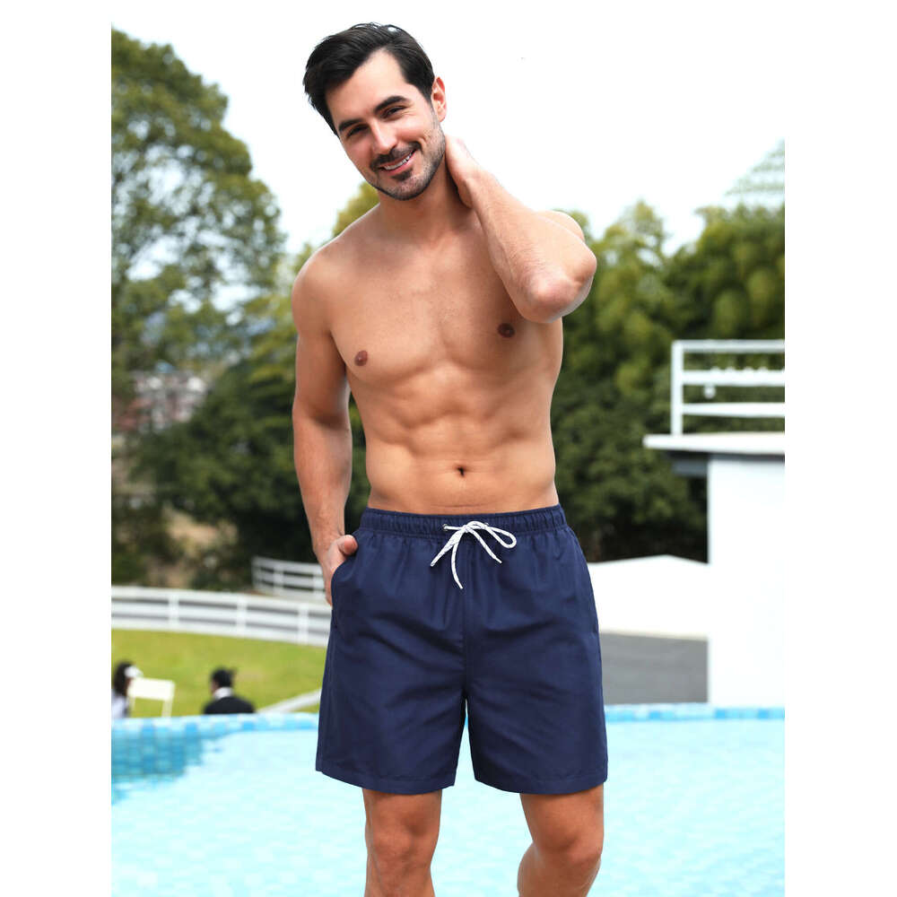 Five point swimming Hawaiian quick drying surfing men's beach pants, manufacturer wholesale, 2025 new style, chic and elegant clothing