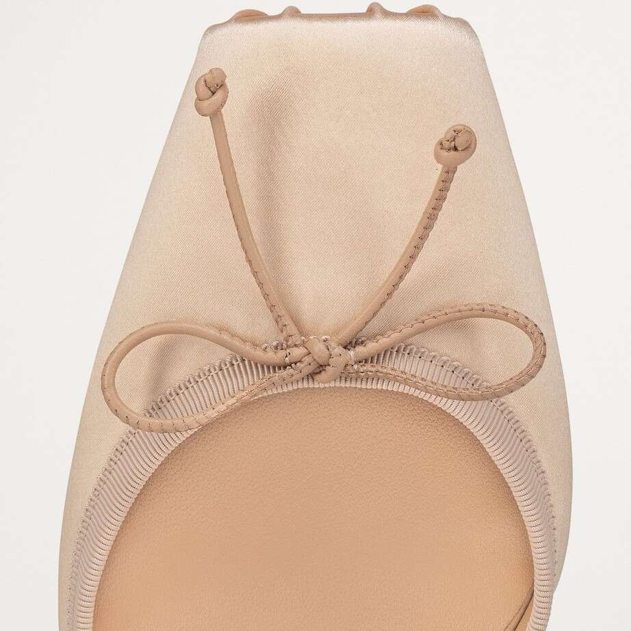 Pin Pig Nosed Ballet High Heeled Shoes With Thin Heels Shallow Mouth Square Bow Sexy Headband And Empty Doll Sandals KQ