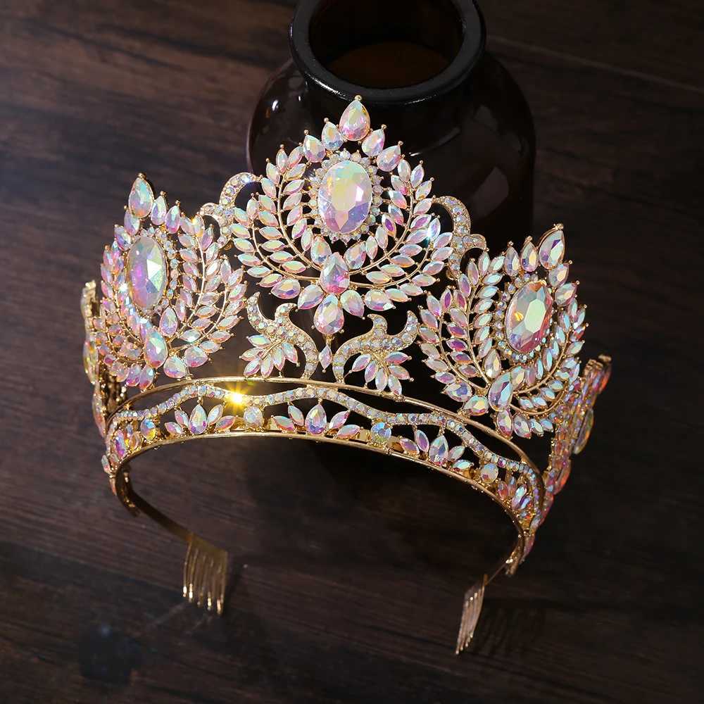 Crown for Wen Wedding Tiara for Bride Crown Crystal Tiaras and Crowns for Wen Royal Princess Quinceanera pieces for X250306