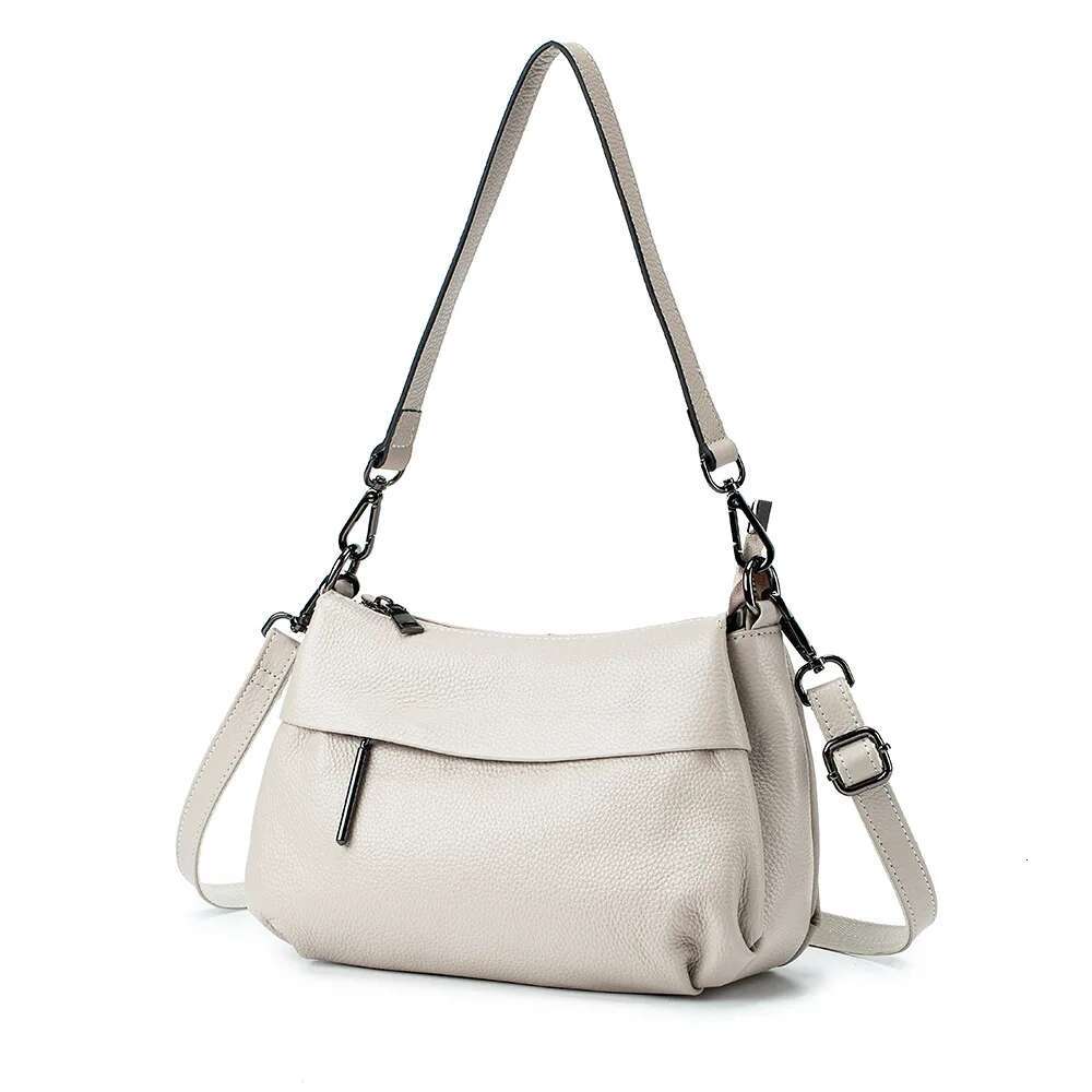 Woman Quality Soft Bag Ladies Cow Genuine Leather Shoulder For Women 2024 Casual Handbags Female Messenger Bags Versatile