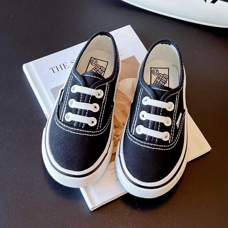 Childrens Canvas Shoes Kids Sneakers Fashion Kids Autumn New Sneakers Toddler Girl Shoes Boys Design Flat Soft Casual ShoesT250306