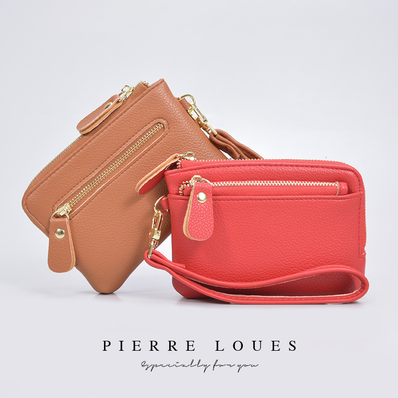 Free Shipping Designer Bag New Handheld Small Wallet With Multiple Card Slots, Keychain Coin Change Bag Large Capacity Bag Zero Wallet Ladies' Lu