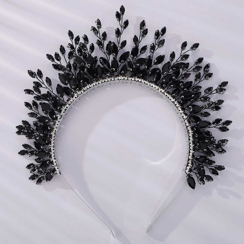 Luxury Rhonestone Bridal Crown for Wen piece Handmade Wedding Hair Jewelry Accessories Fashion Party Pr Tiaras Ornaments X250306