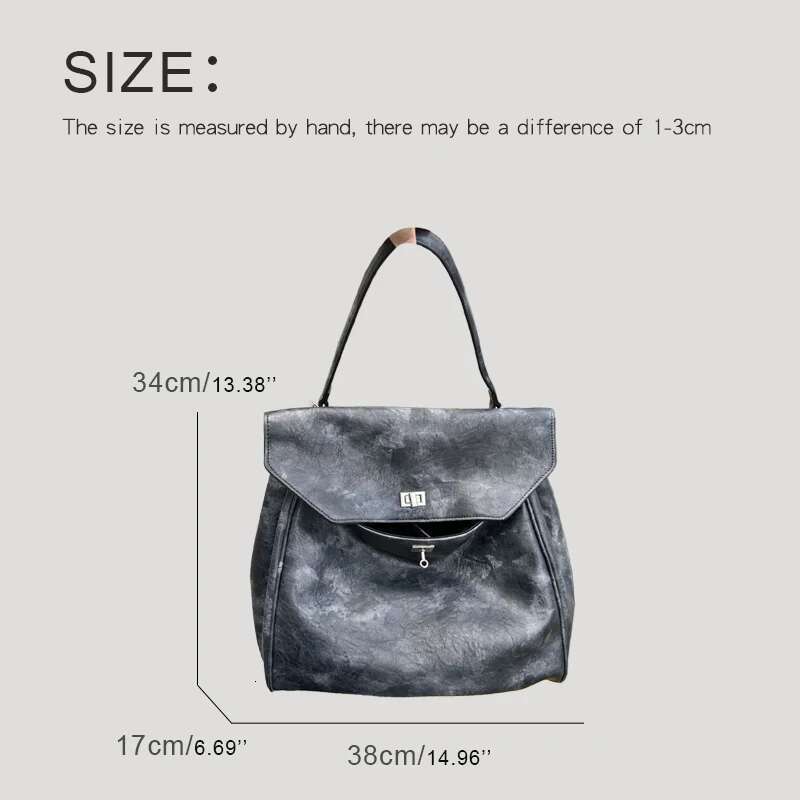 Large Capacity Vintage Backpacks For Women Designer Handbags And Purses 2024 New In PU Distressed Leather Lock Shoulder