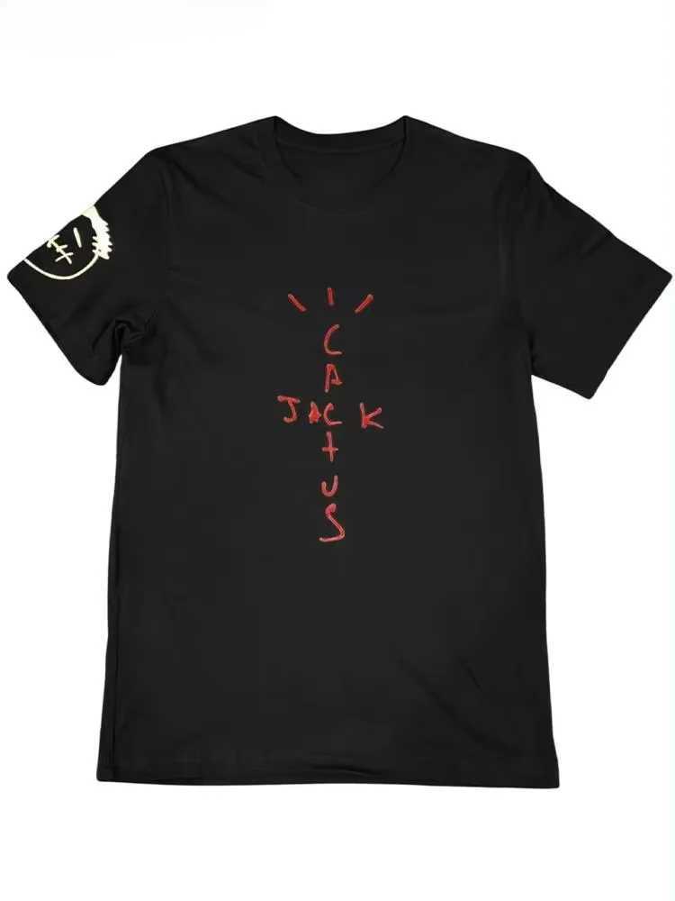 Streetwear Cactus Harajuku Cotton Lightning Classic T-shirt Hip Hop T Shirt Men Women Tees Vintage Gothic Oversized Unisex X250306