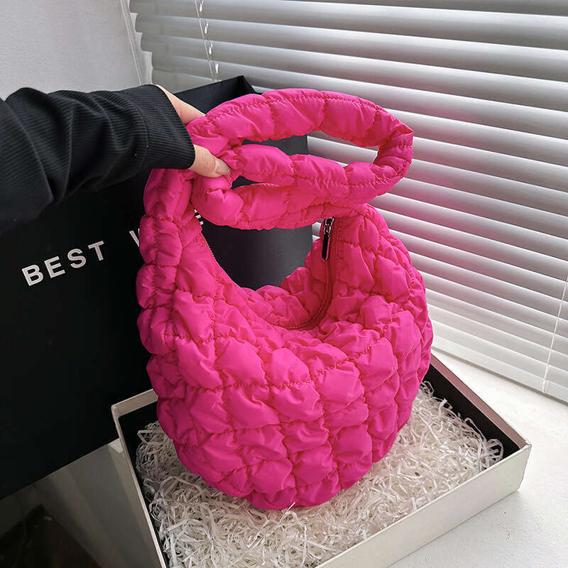 New Spring/Summer With Cloudy Folded Big Bags For Women's Leisure Personality, Lightweight, Large Capacity Dumpling Crossbody Bags, Commuting