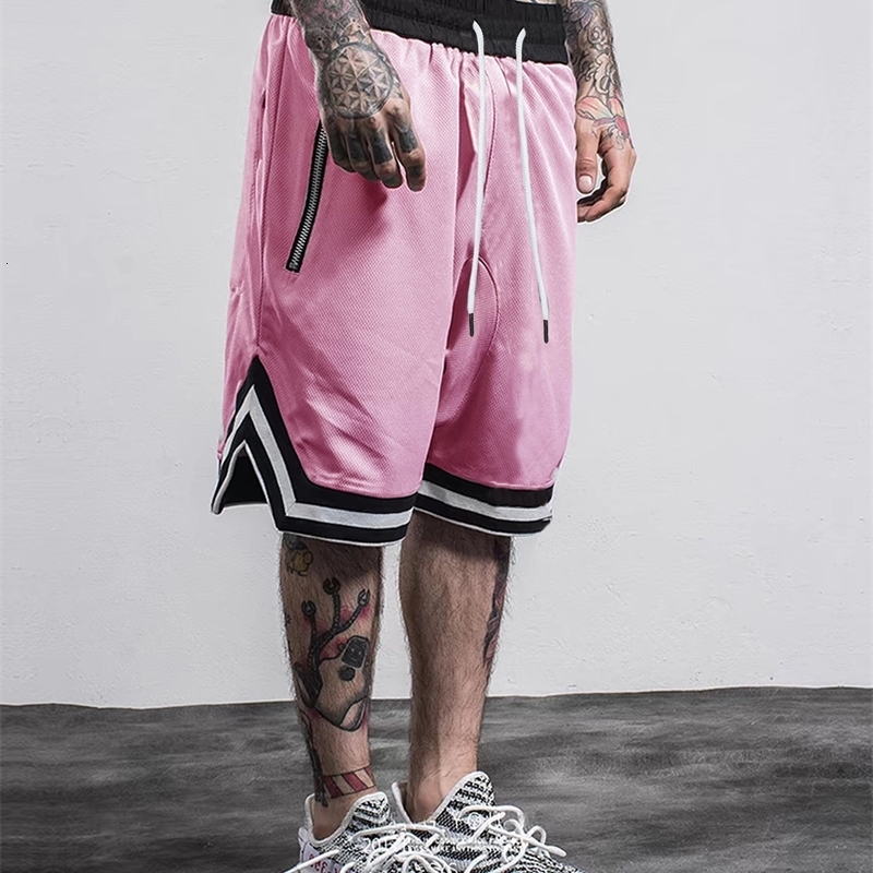 Mens Sports Basketball Shorts Mesh Quick Dry Gym for Summer Fitness Joggers Casual Breathable Short Pants Scanties 250225