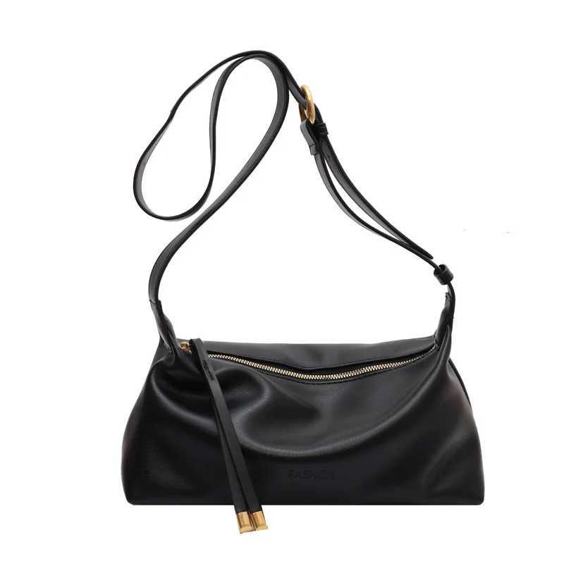 Fiable Wens Shoder Bag Large Capacity Diagal Cross Bag Brand Designer Soft PU Leather Versatile Wens Big Handbag Y250305