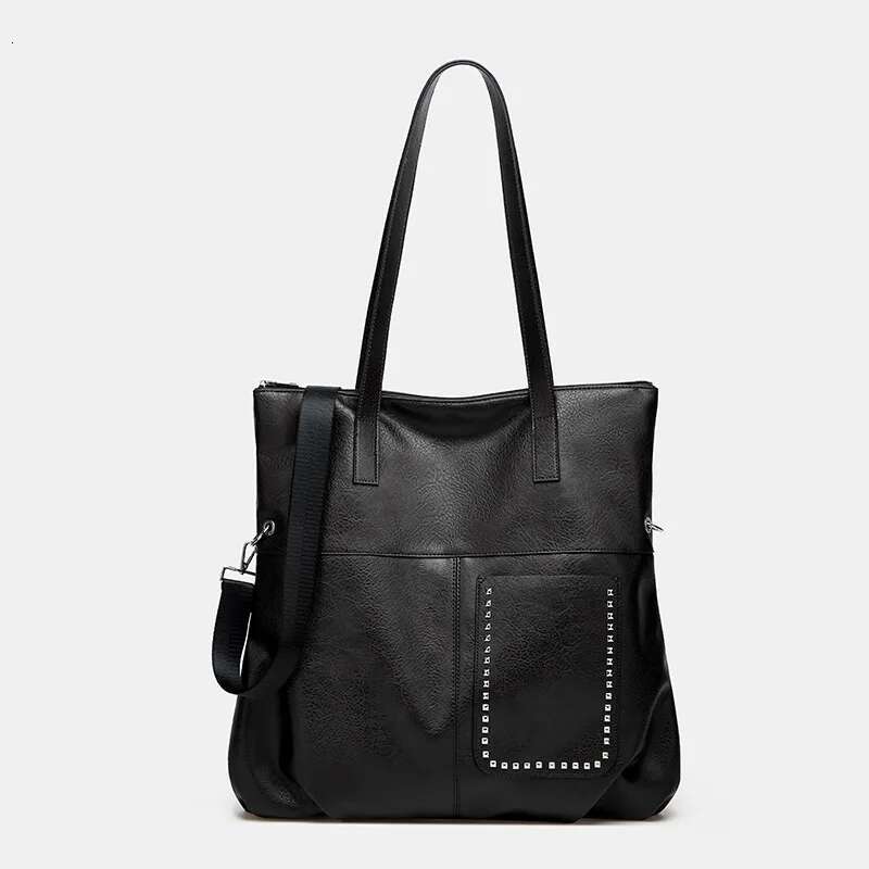 Large Capacity Soft PU Leather Women's Versatile New Women Handbag Shoulder Crossbody Tote Bag