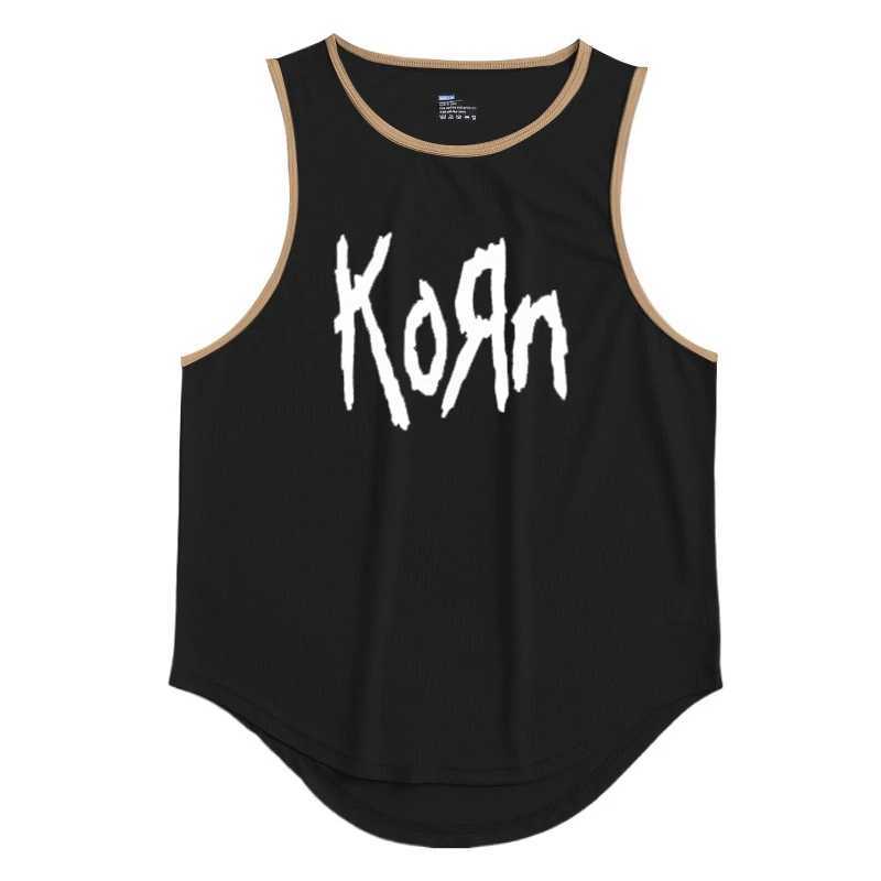 Dacron Workout Gym Tank Top Mens Muscle Sleeveless Sportswear Shirt Stringer Fashion Clothing Bodybuilding Singlets Fitness VestT250318