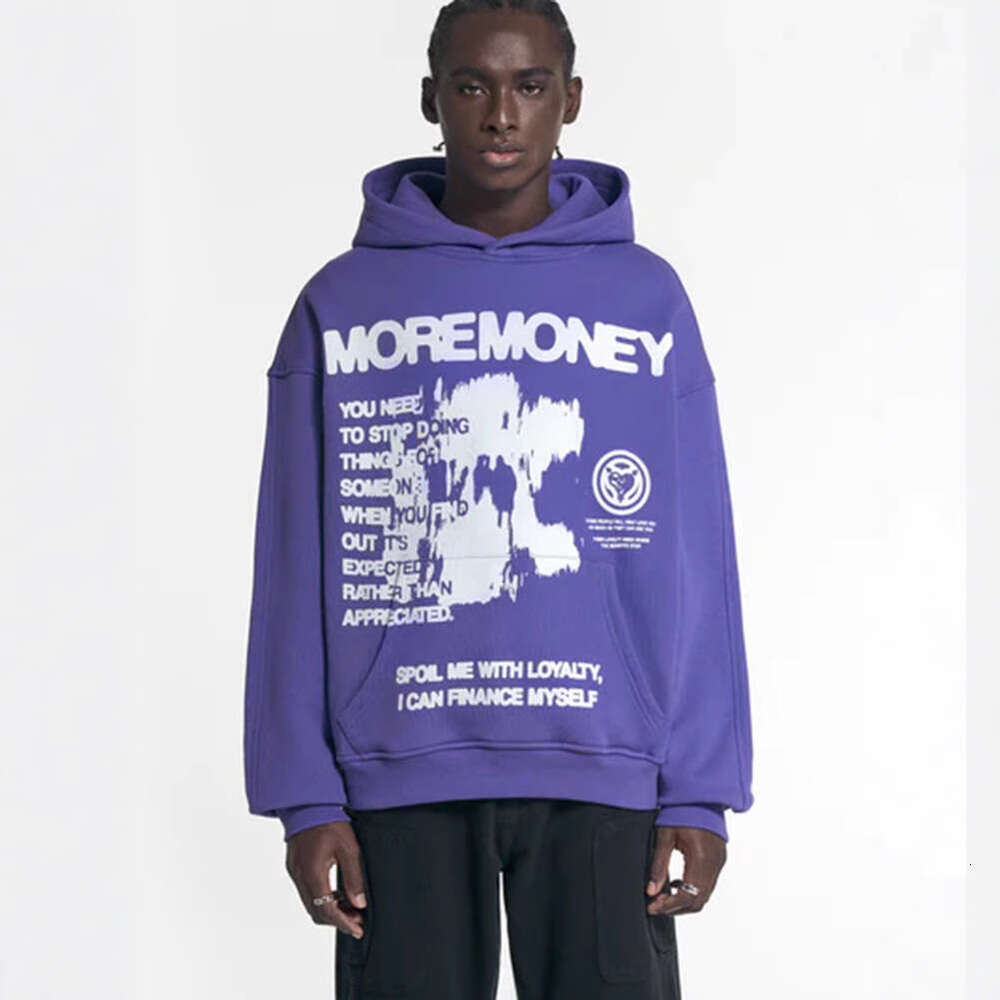 Autumn and Winter New Personalized Trendy Street Hip Hop Versatile Casual Design Hoodie gift for man