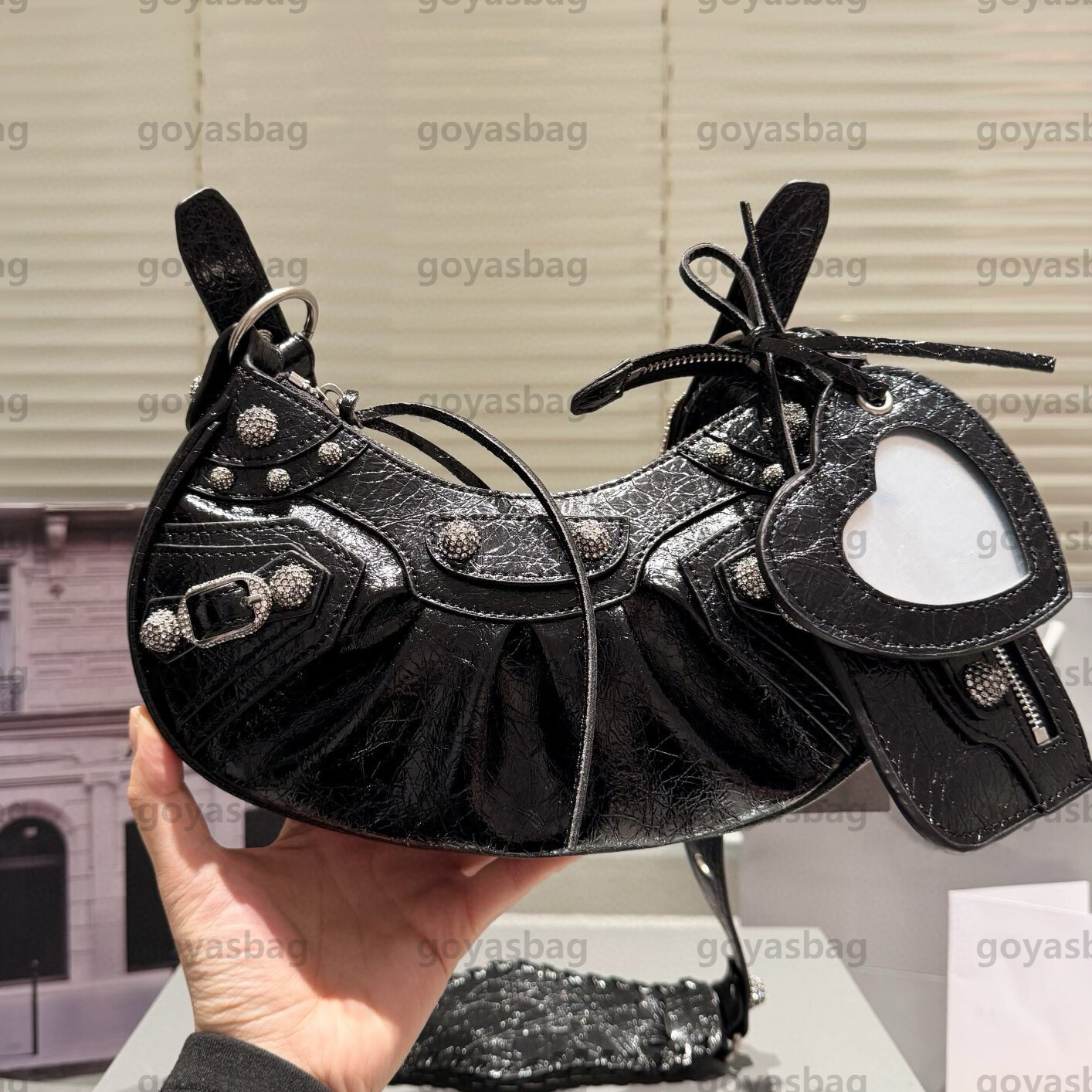 Designer Hobo Bag Lecagole Bag Motorcycle Hobos Tote Crossbody Bag Arcadie Women Bag Handle Fashion Handbag Leather Messenger Bag